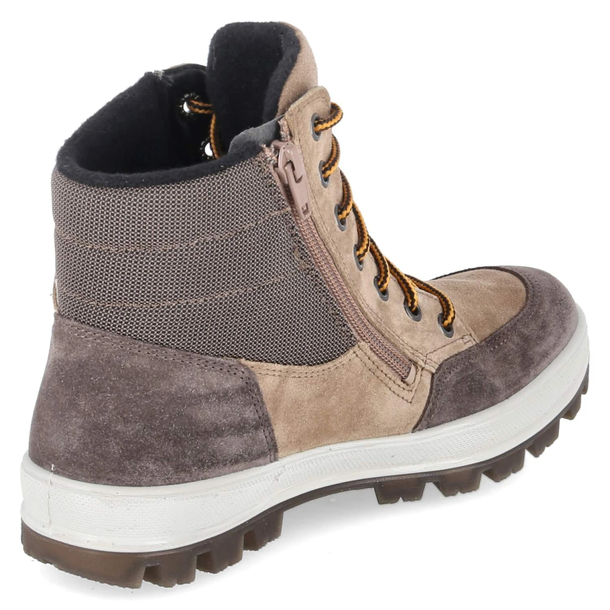 Wintersneaker TEDD - braun/orange