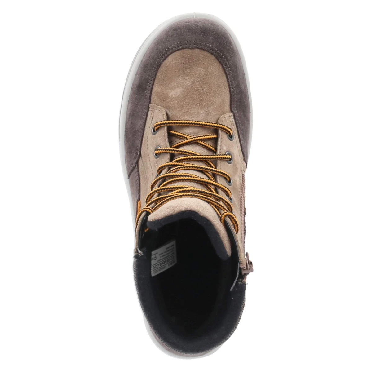 Wintersneaker TEDD - BRAUN/ORANGE