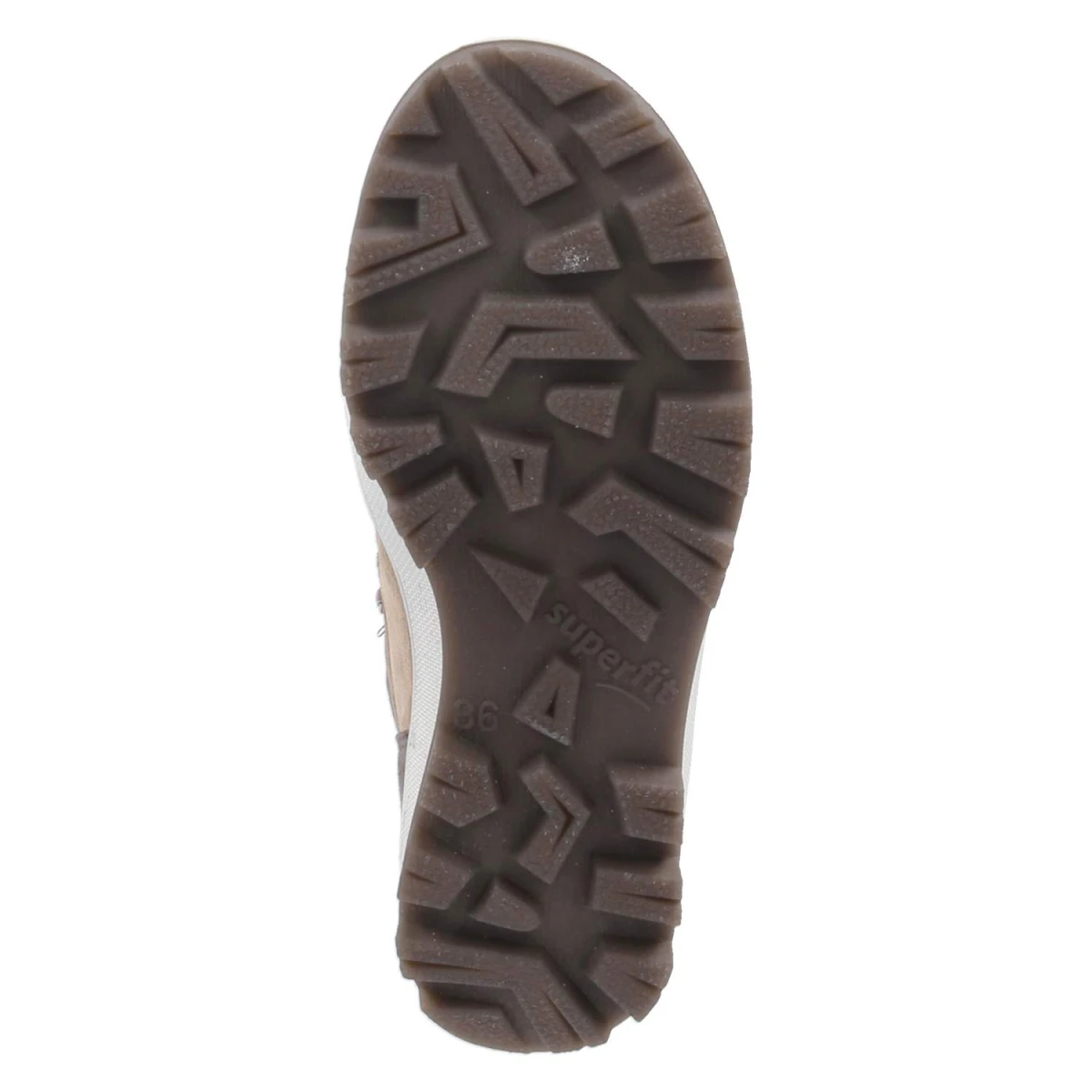 Wintersneaker TEDD - BRAUN/ORANGE