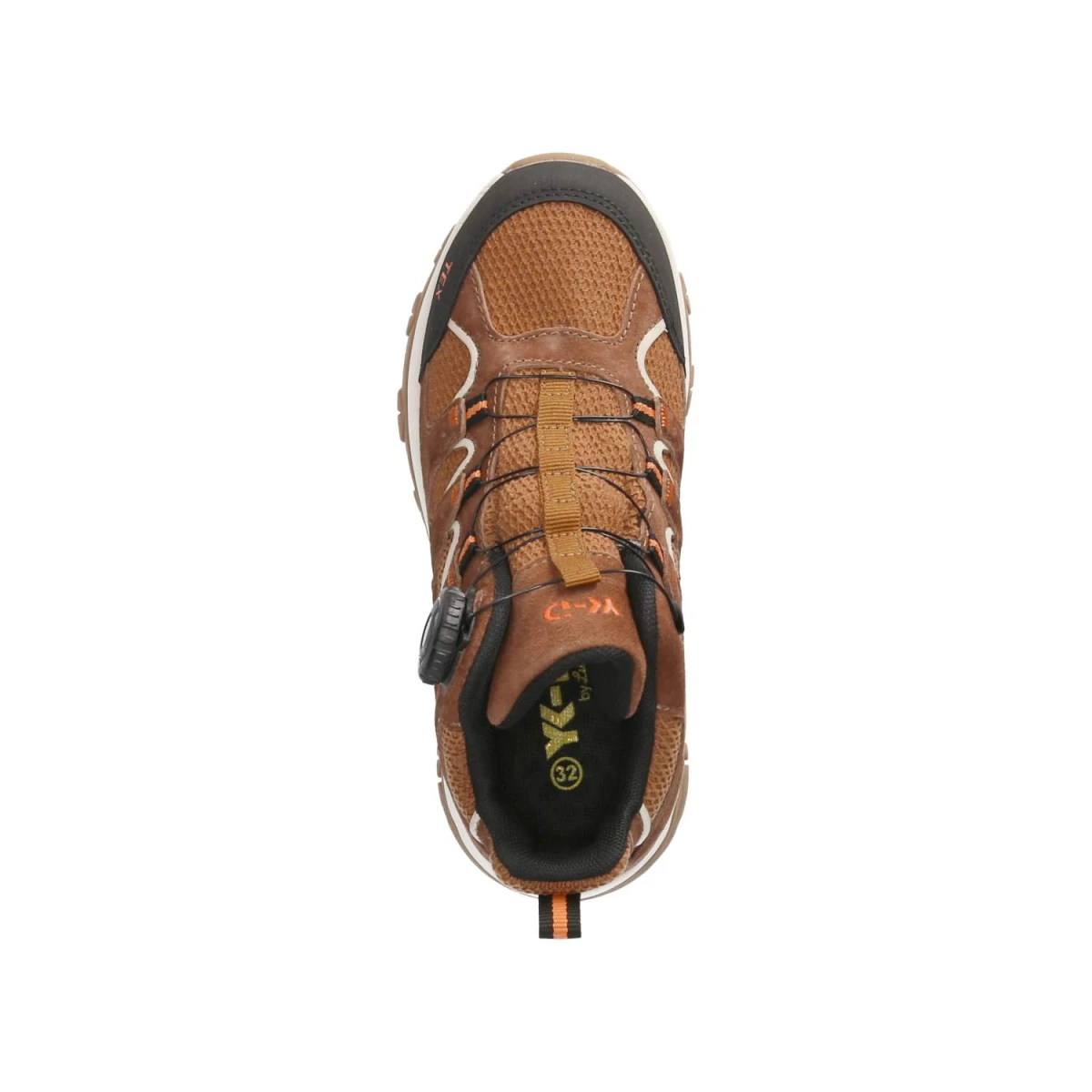 Schnürstiefeletten LENZO - COGNAC