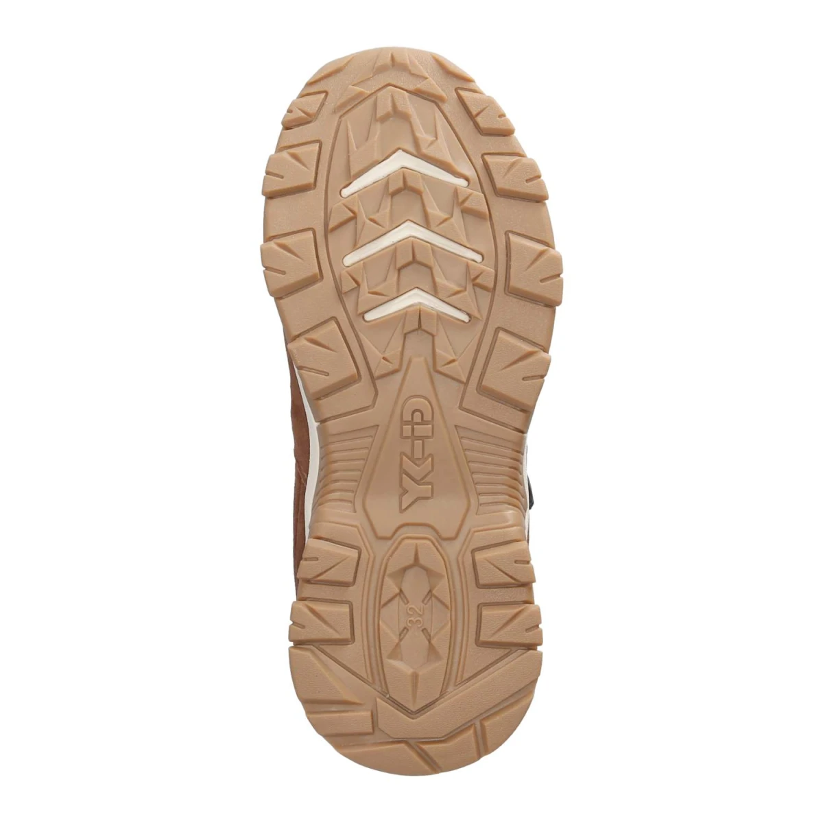 Schnürstiefeletten LENZO - COGNAC