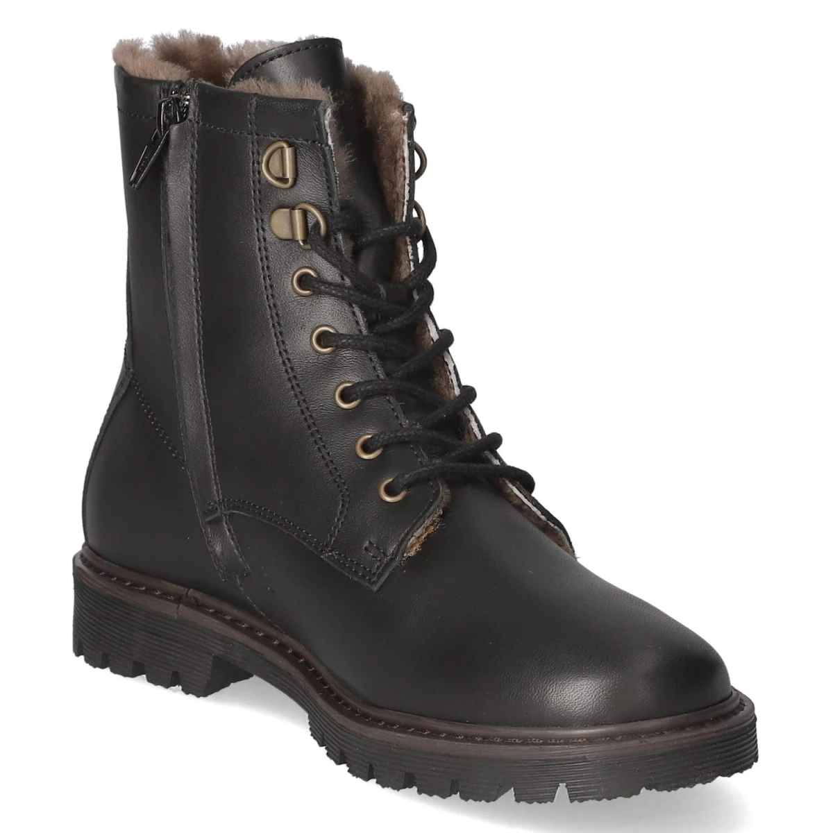 Winterstiefeletten MAIA LAMB - black