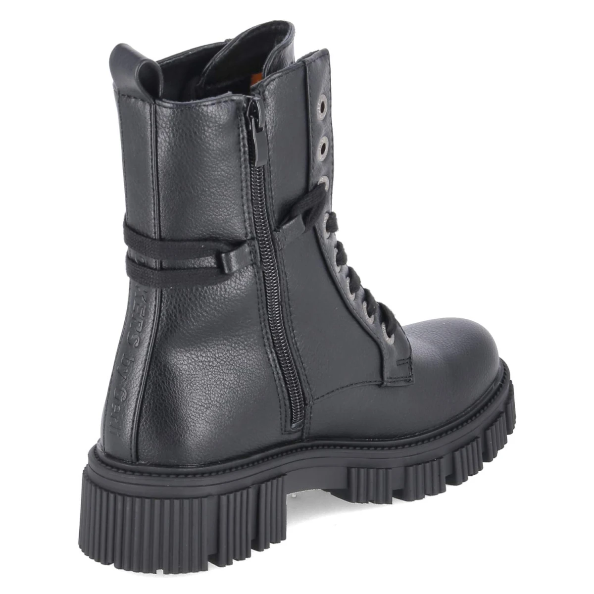 Schnürboots - schwarz