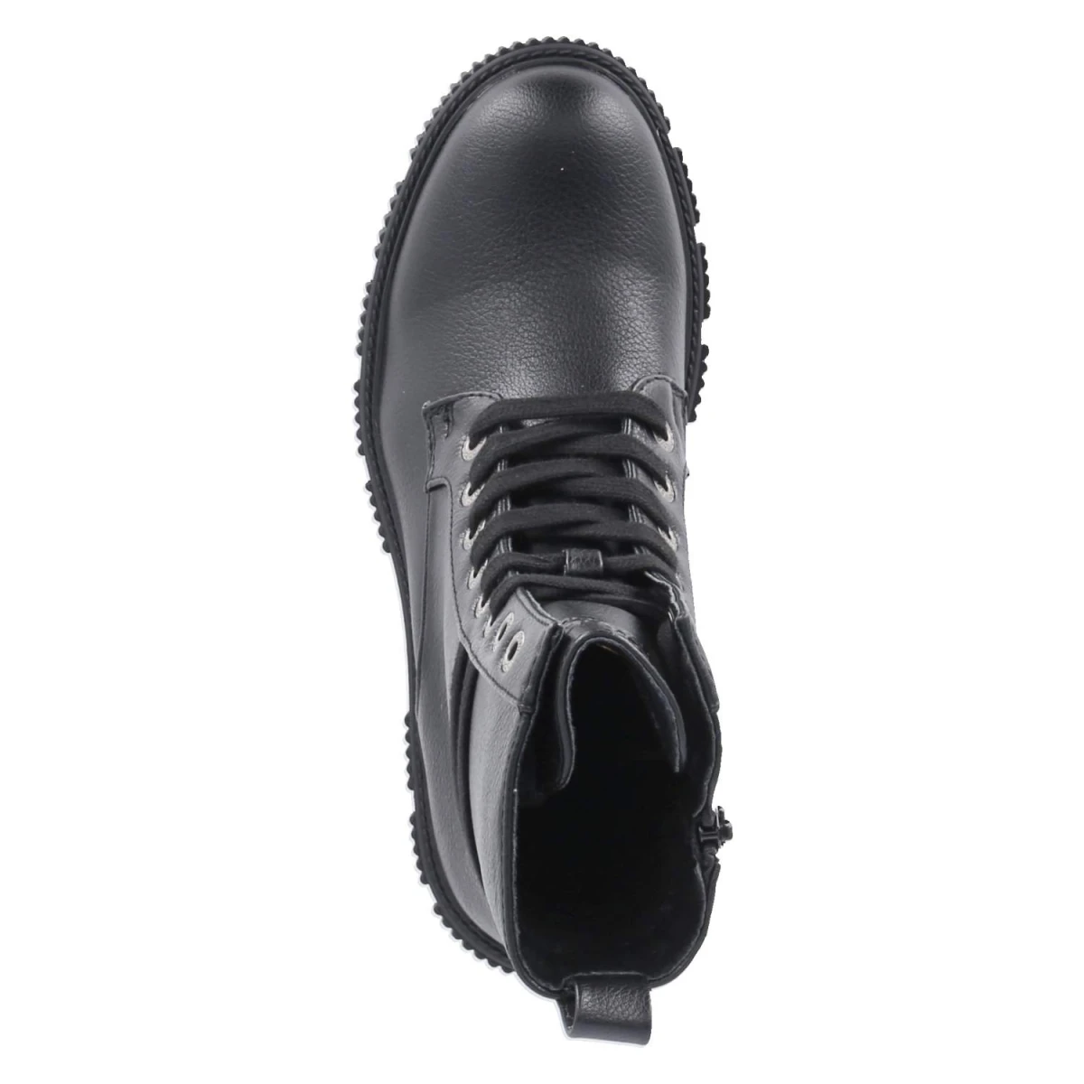 Schnürboots - schwarz
