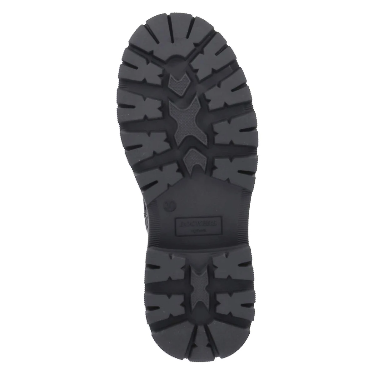 Schnürstiefeletten - schwarz