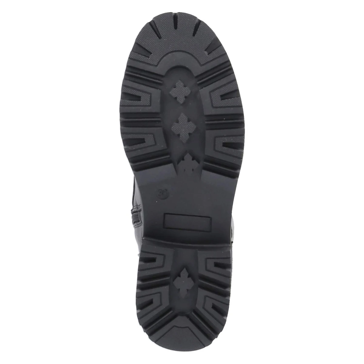 Schnürstiefeletten - SCHWARZ/SILBER