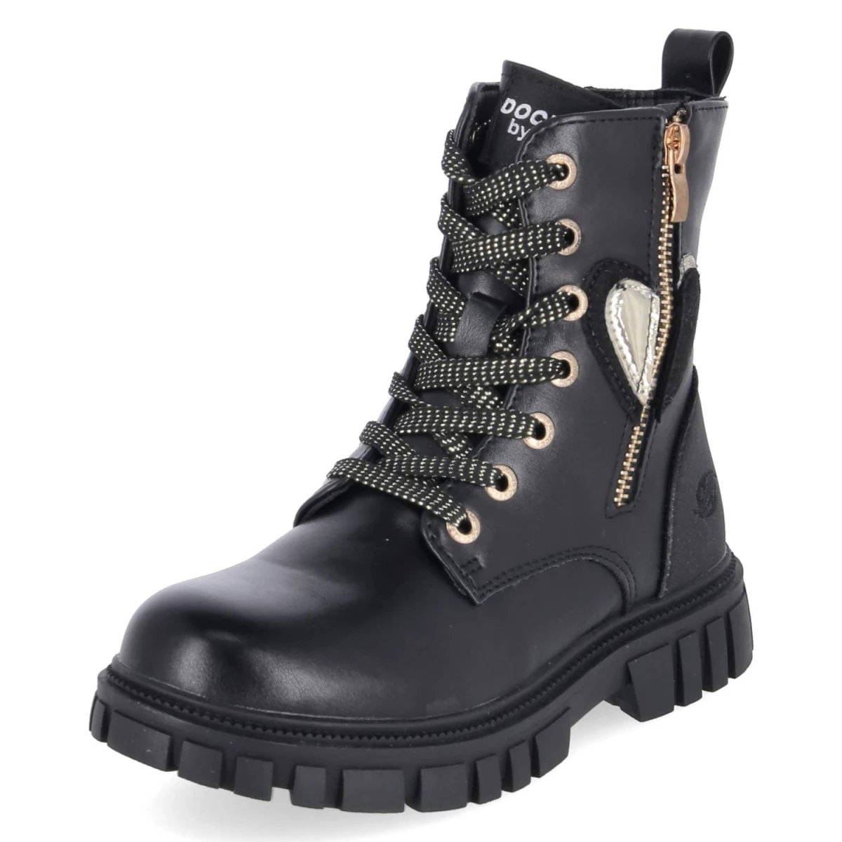 Boots - Schwarz/Gold