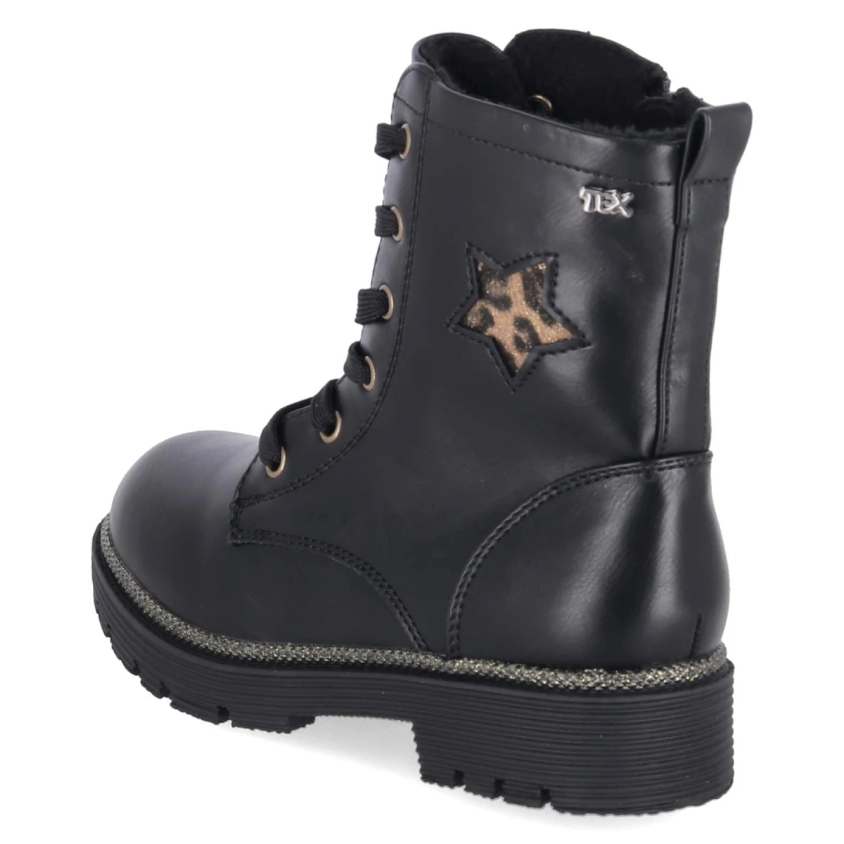 Schnürboots - BLACK