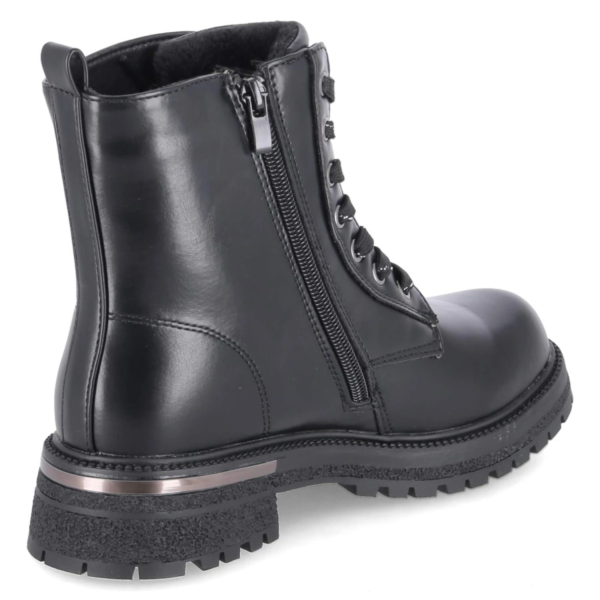 Winterstiefeletten - SCHWARZ/SILBER