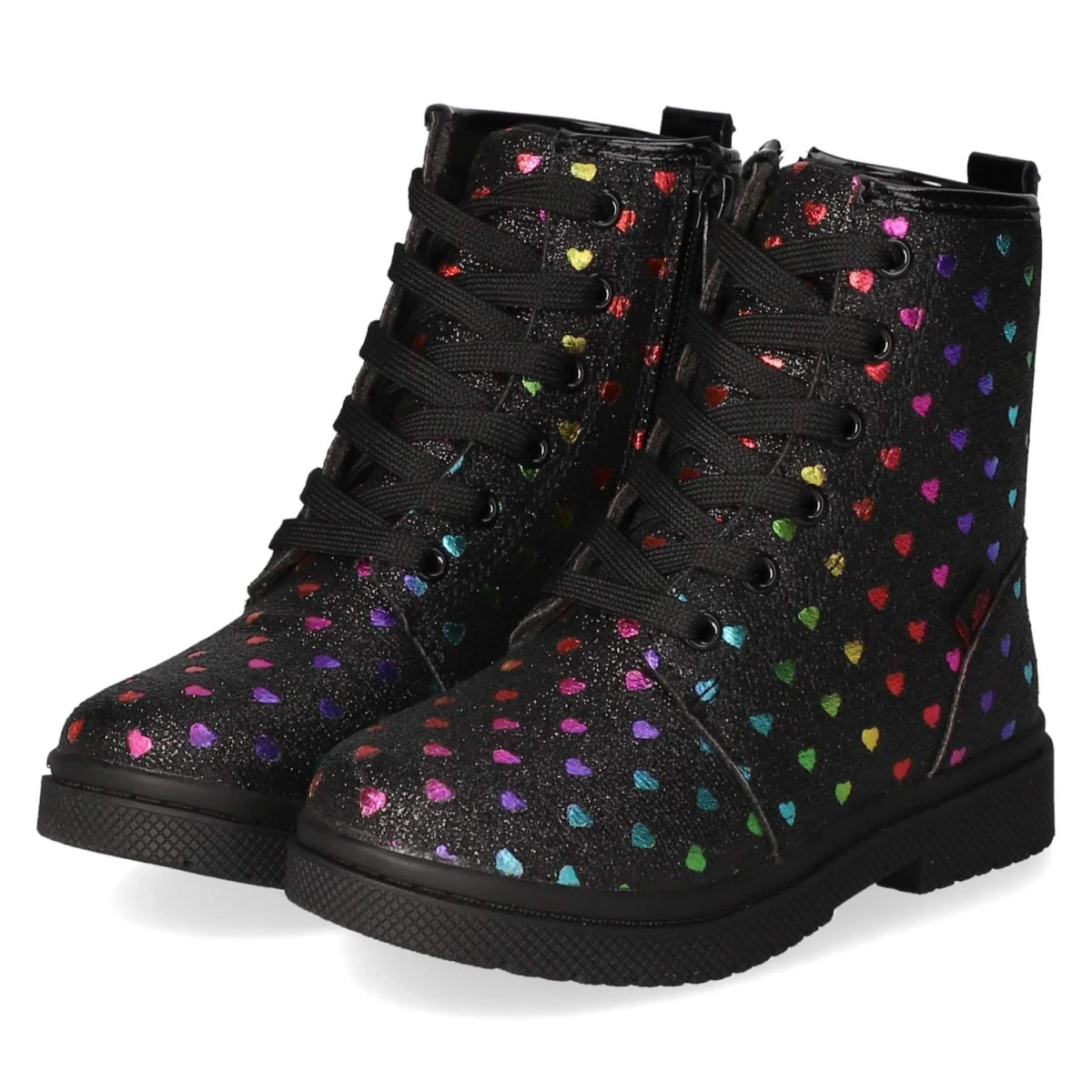 Stiefeletten ISALIE - Schwarz/Bunt