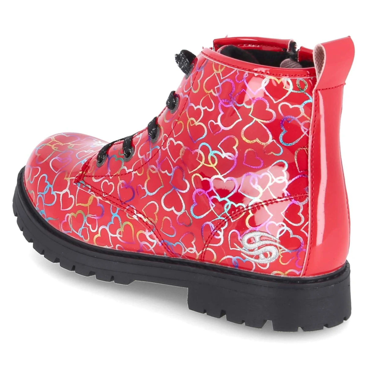 Schnürboots - rot
