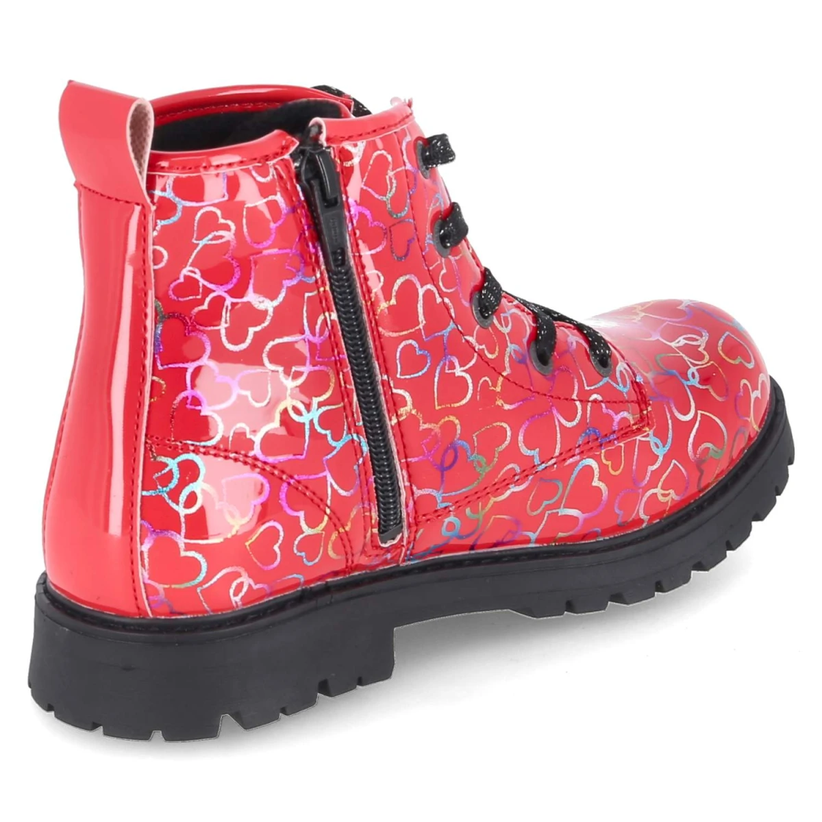 Schnürboots - rot