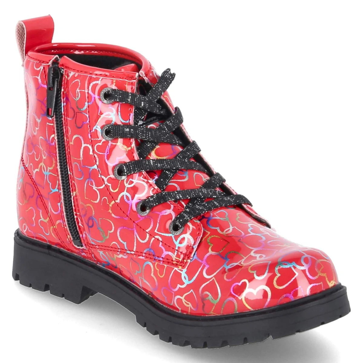 Schnürboots - rot