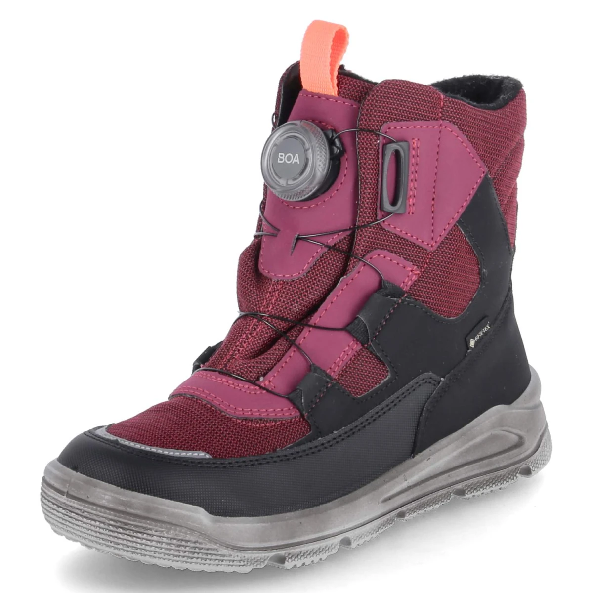Winterstiefeletten MARS - ROT/SCHWARZ