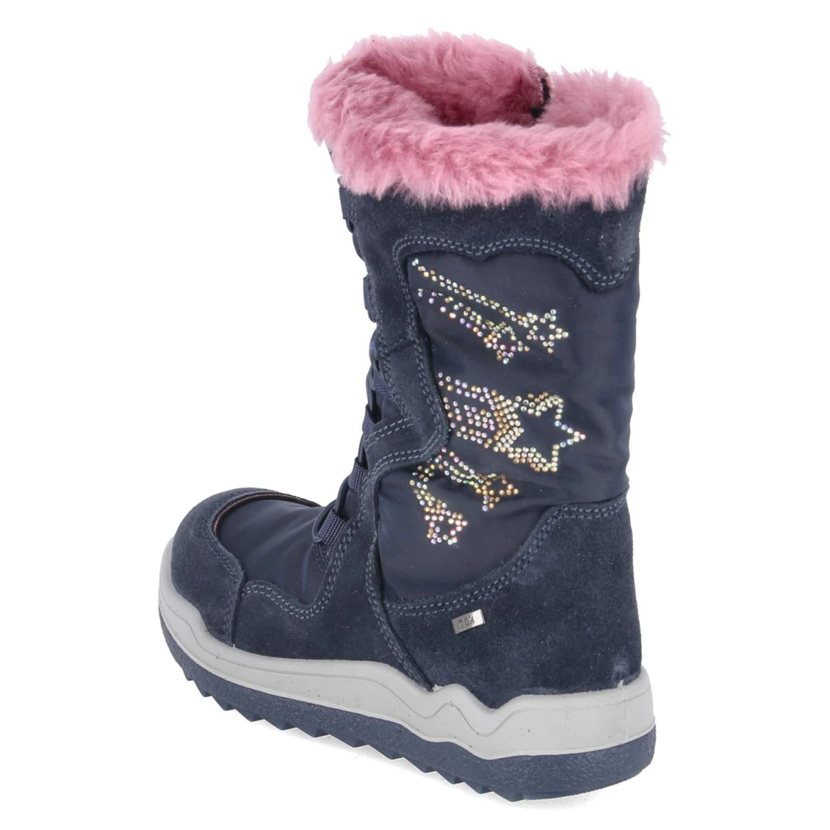 Winterstiefel FROSTY - blue/pink
