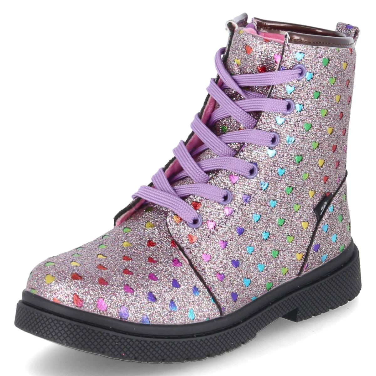 Stiefeletten ISALIE - lila/bunt