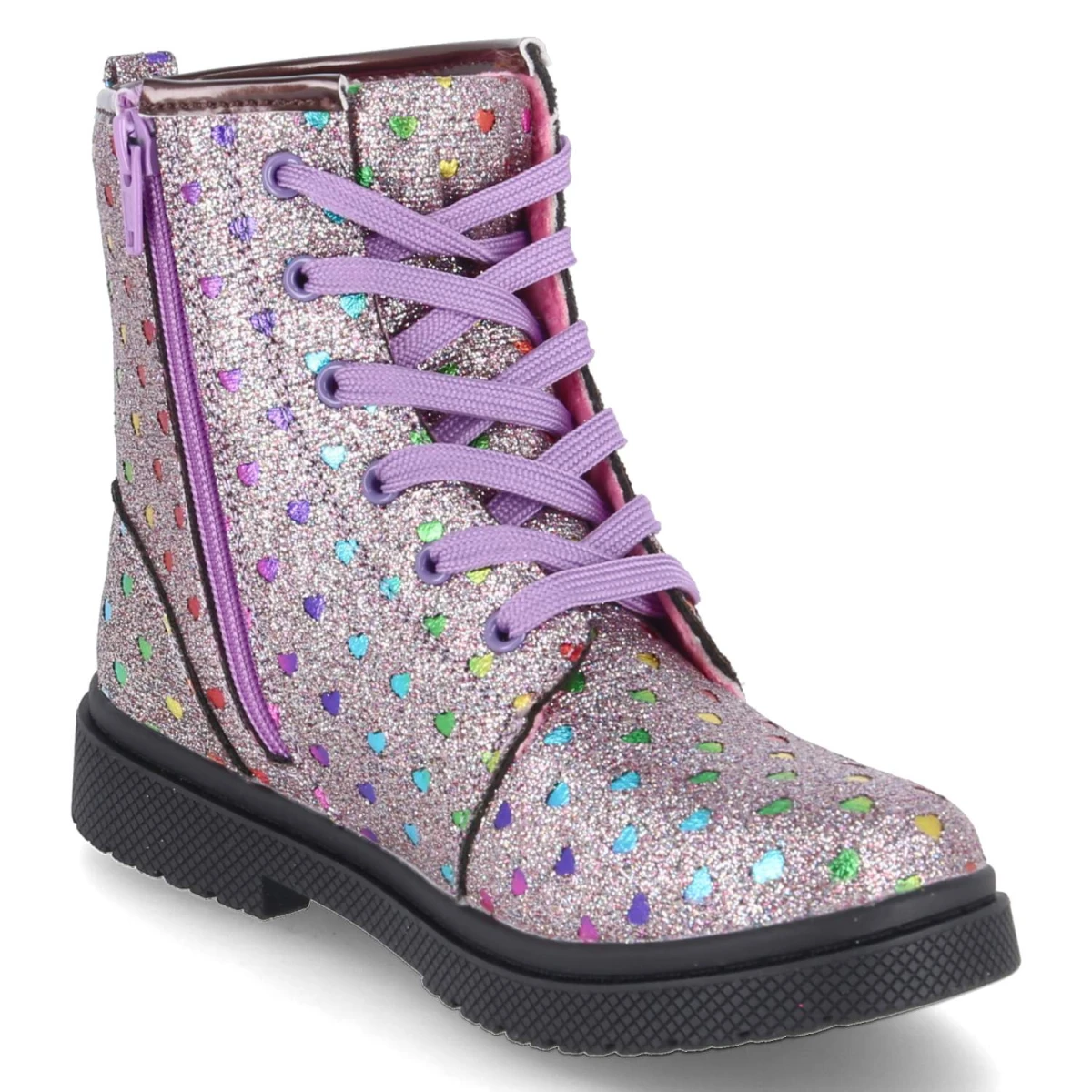 Stiefeletten ISALIE - lila/bunt