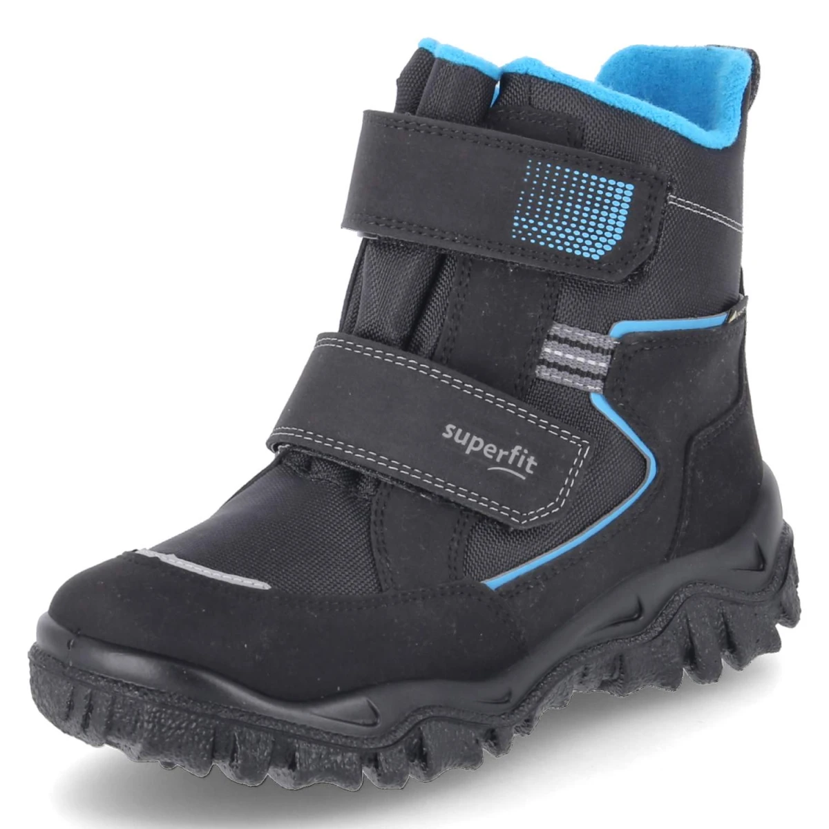 Snowboots HUSKY - schwarz/türkis