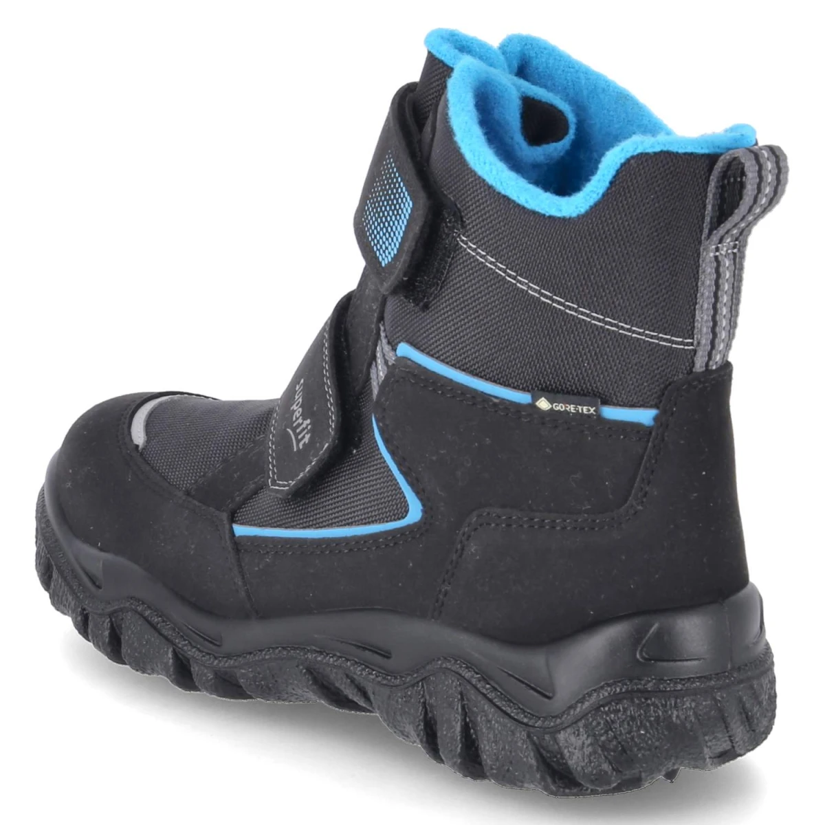 Snowboots HUSKY - schwarz/türkis