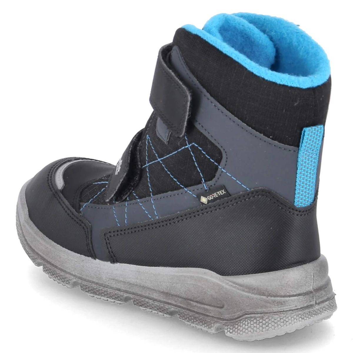 Winterstiefeletten MARS - schwarz/türkis