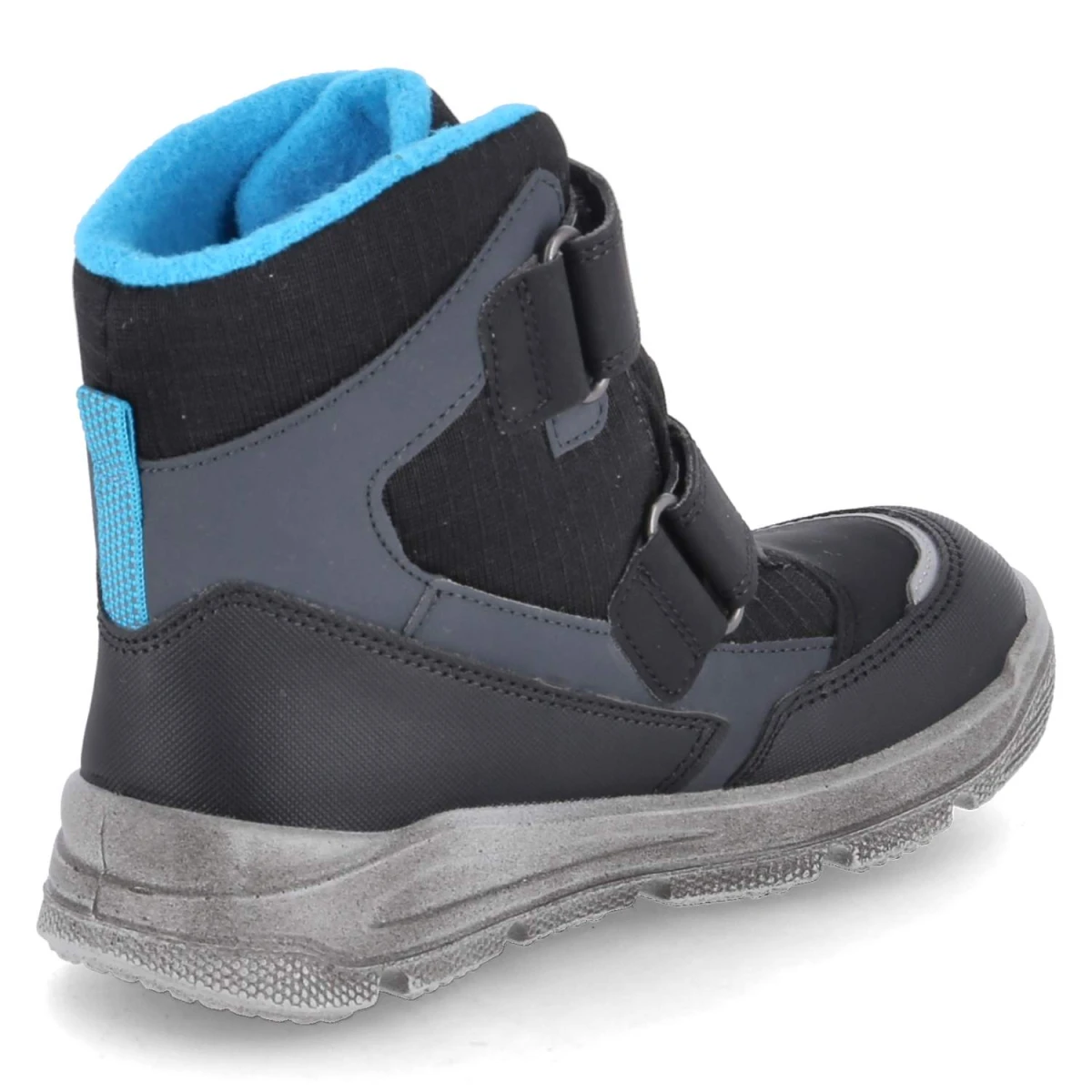 Winterstiefeletten MARS - schwarz/türkis