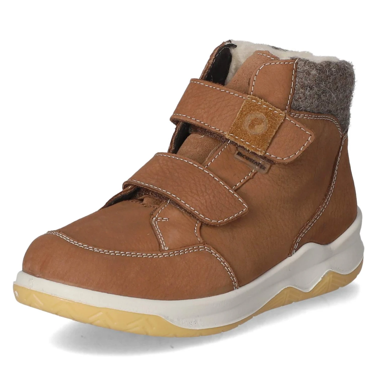 Winterstiefeletten LUAN - curry/grau