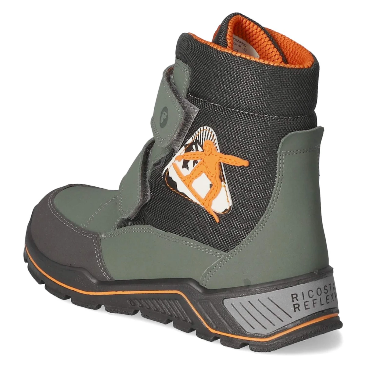 Winterstiefeletten FLEX - salbei/carbon