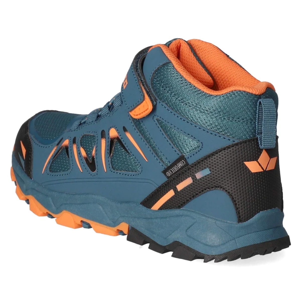 Outdoorboots - Petrol/Orange