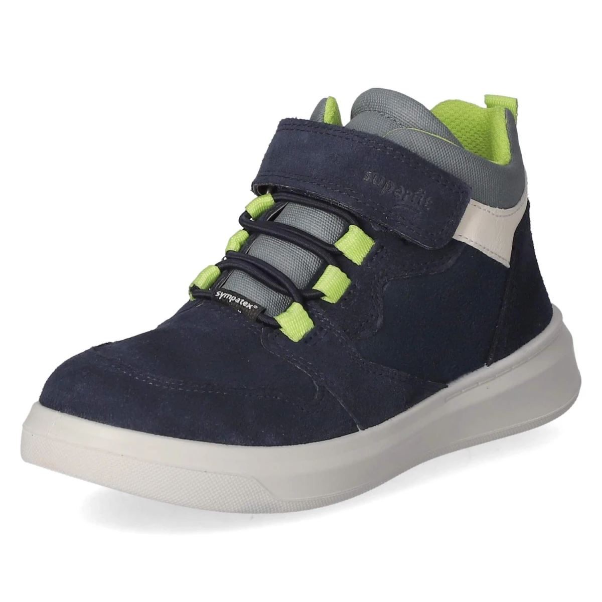 Stiefeletten COSMO - BLAU/HELLGRÜN