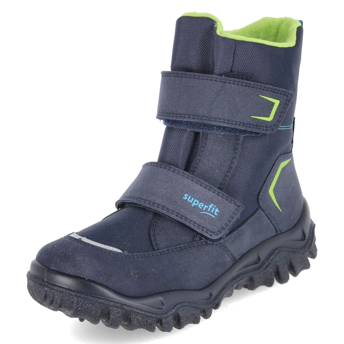 Snowboots HUSKY2 - BLAU/HELLGRÜN