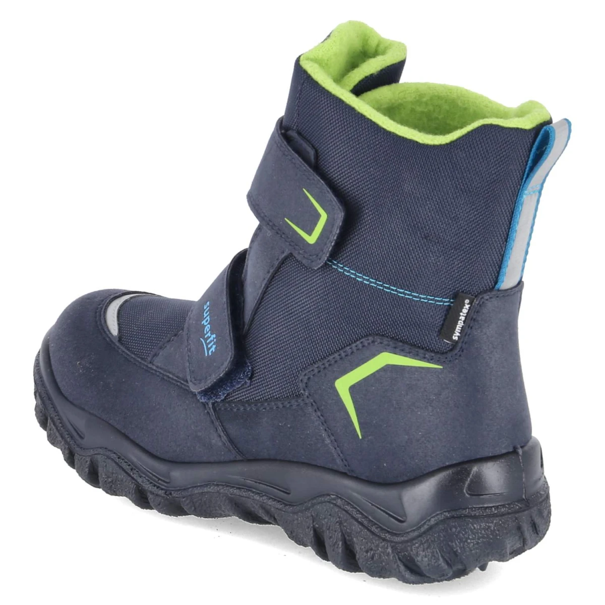 Snowboots HUSKY2 - BLAU/HELLGRÜN