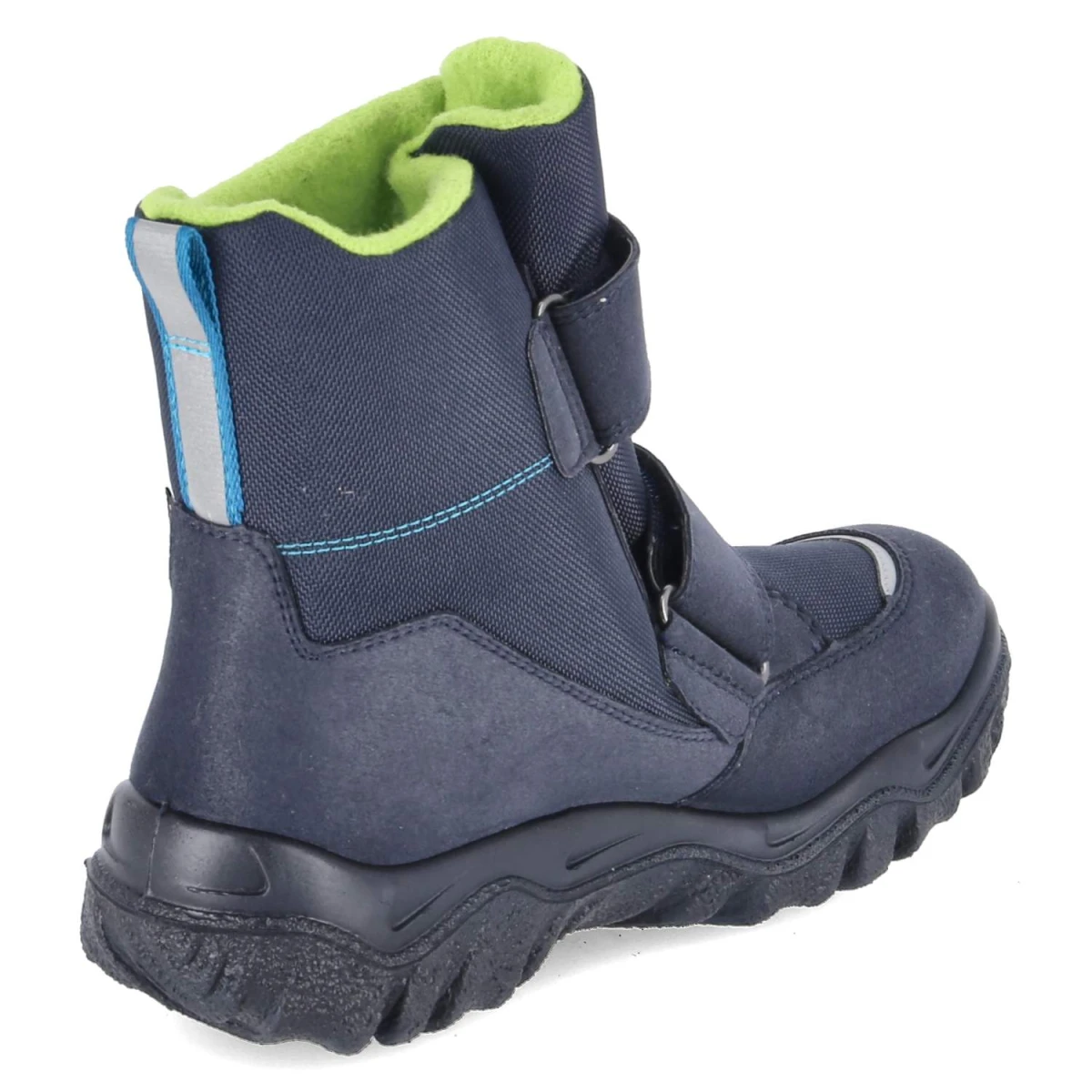 Snowboots HUSKY2 - BLAU/HELLGRÜN