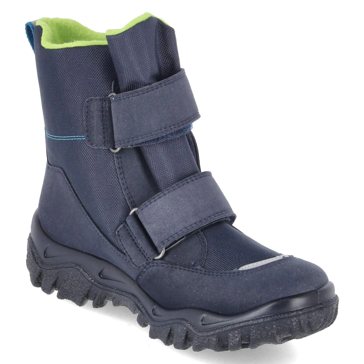 Snowboots HUSKY2 - BLAU/HELLGRÜN