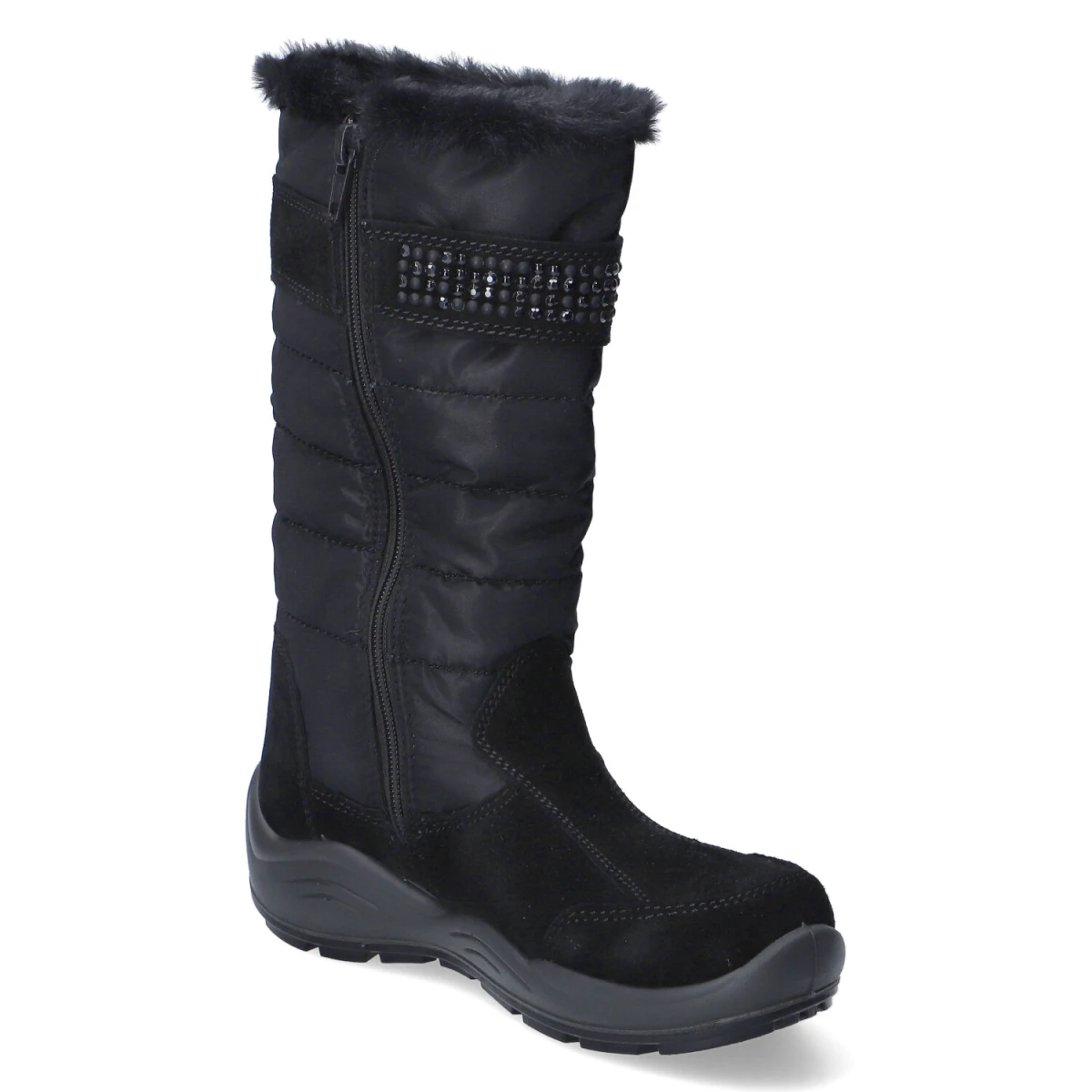 Winterstiefel - black/black
