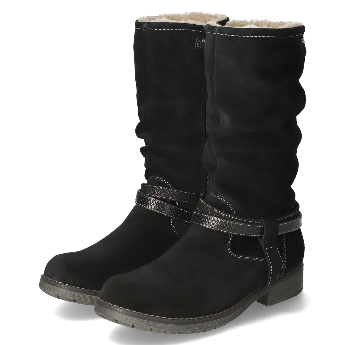 Winterstiefel - BLACK MULTI
