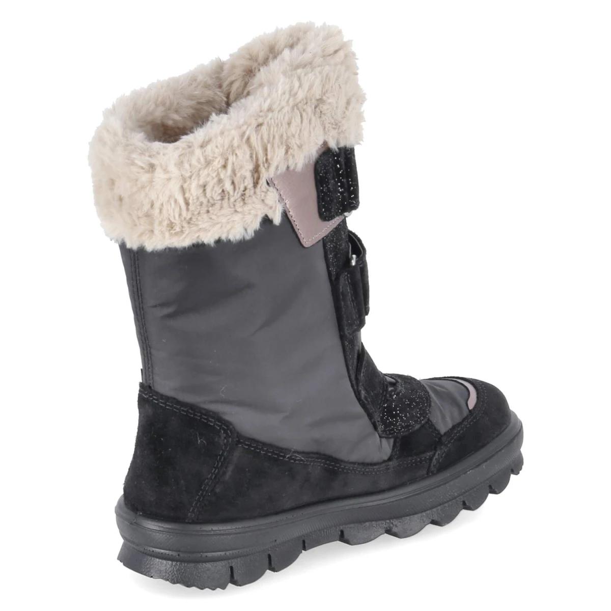 Winterstiefel  FLAVIA - SCHWARZ/BEIGE