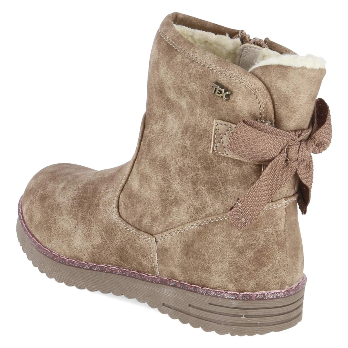 Schlupfstiefeletten - taupe