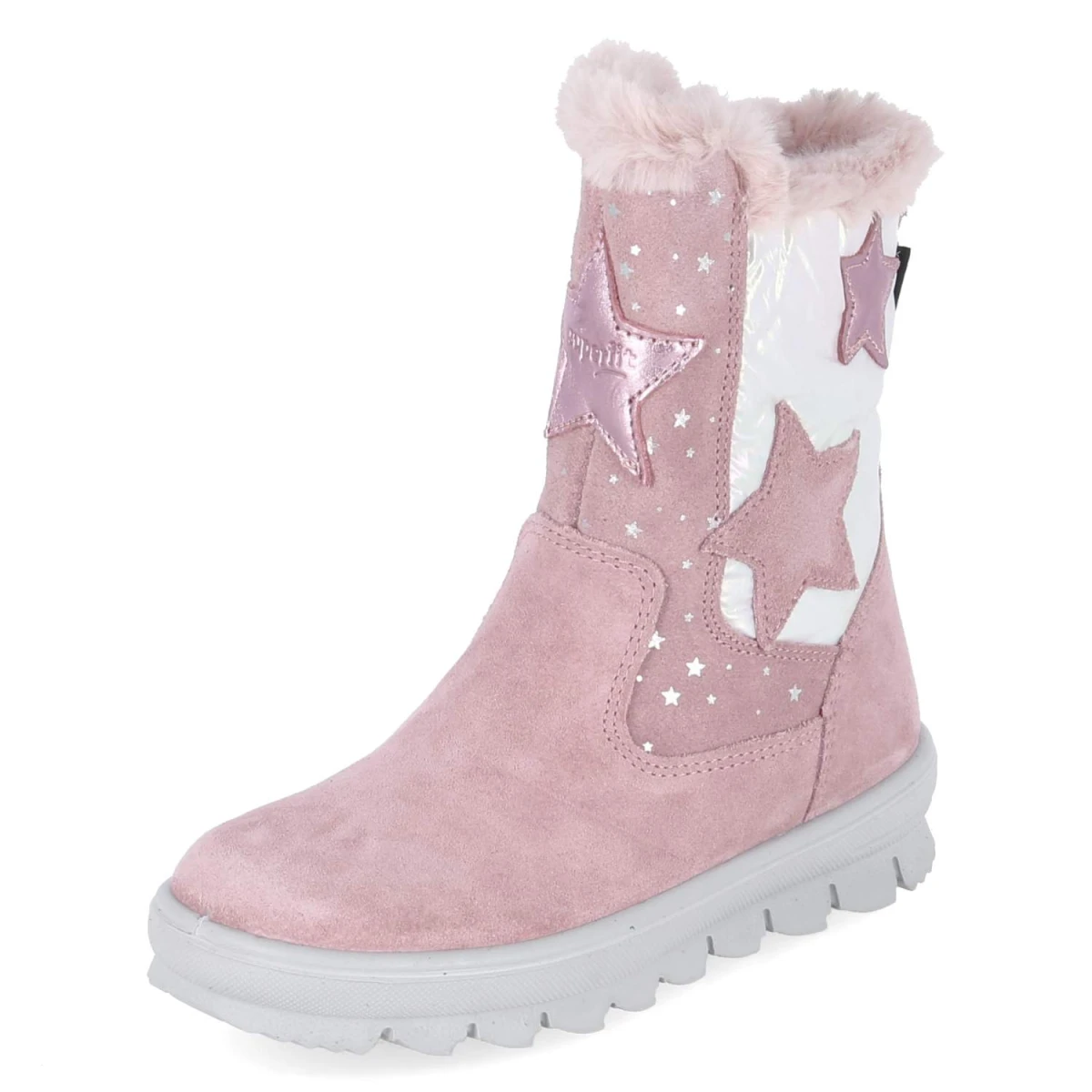 Winterstiefel FLAVIA - ROSA/WEISS
