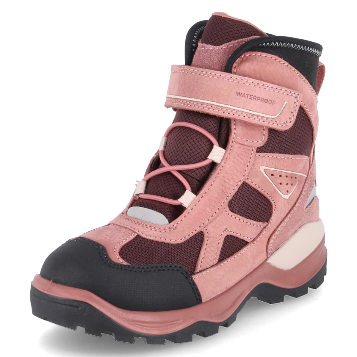 Stiefel SNOW MOUNTAIN - BLACK/PETAL/FIG