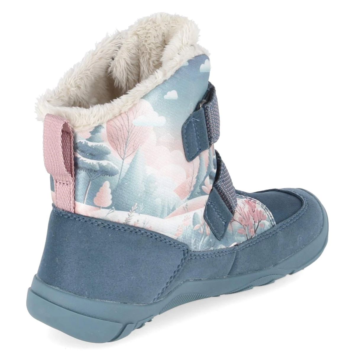 Snowboots TRACE - blau/rosa