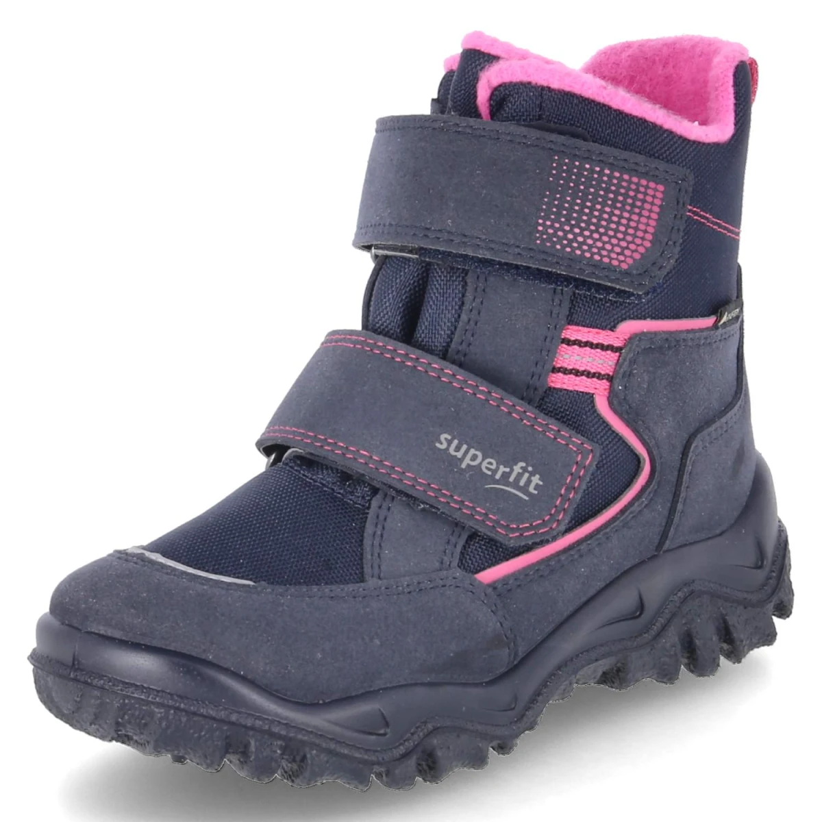 Snowboots HUSKY - BLAU/PINK