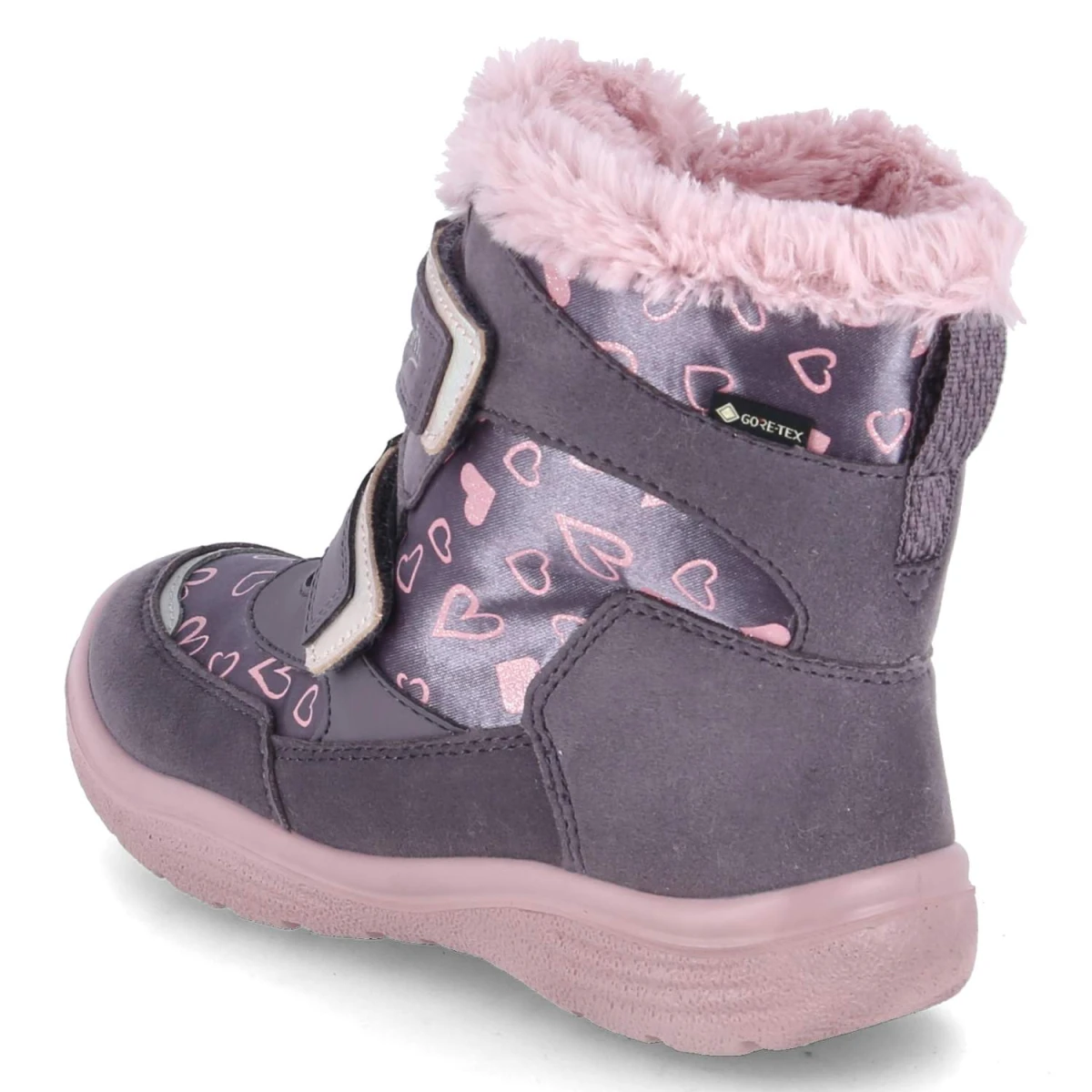 Winterstiefeletten CRYSTA - lila/rosa