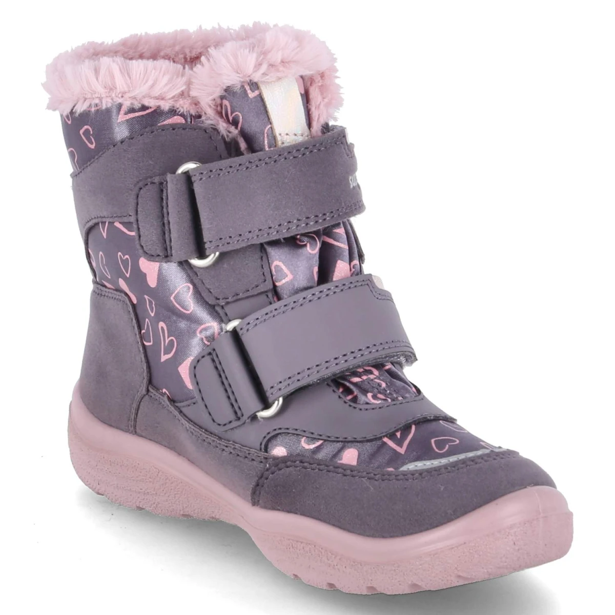 Winterstiefeletten CRYSTA - lila/rosa