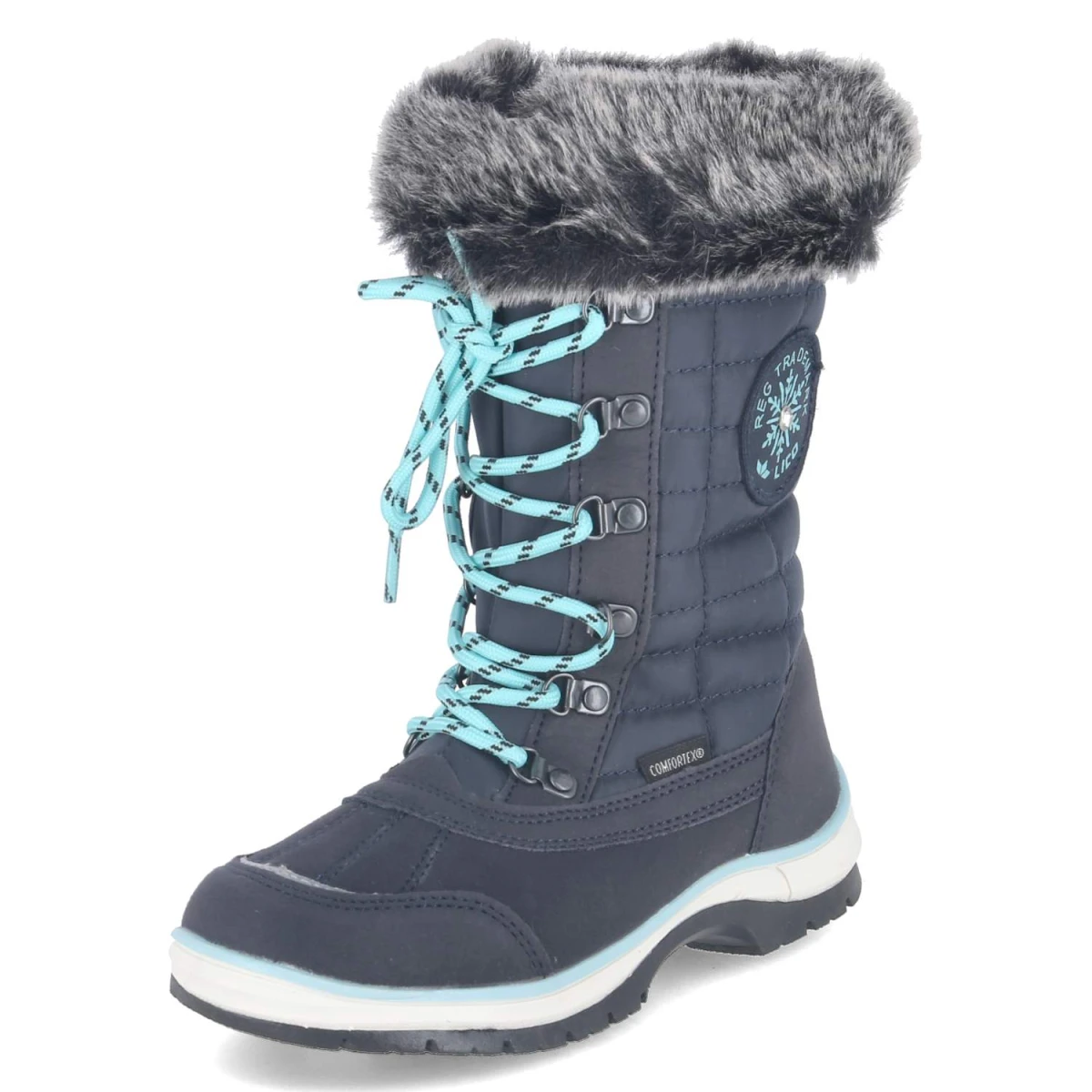 Snowboots LILLESAND - marine/türkis