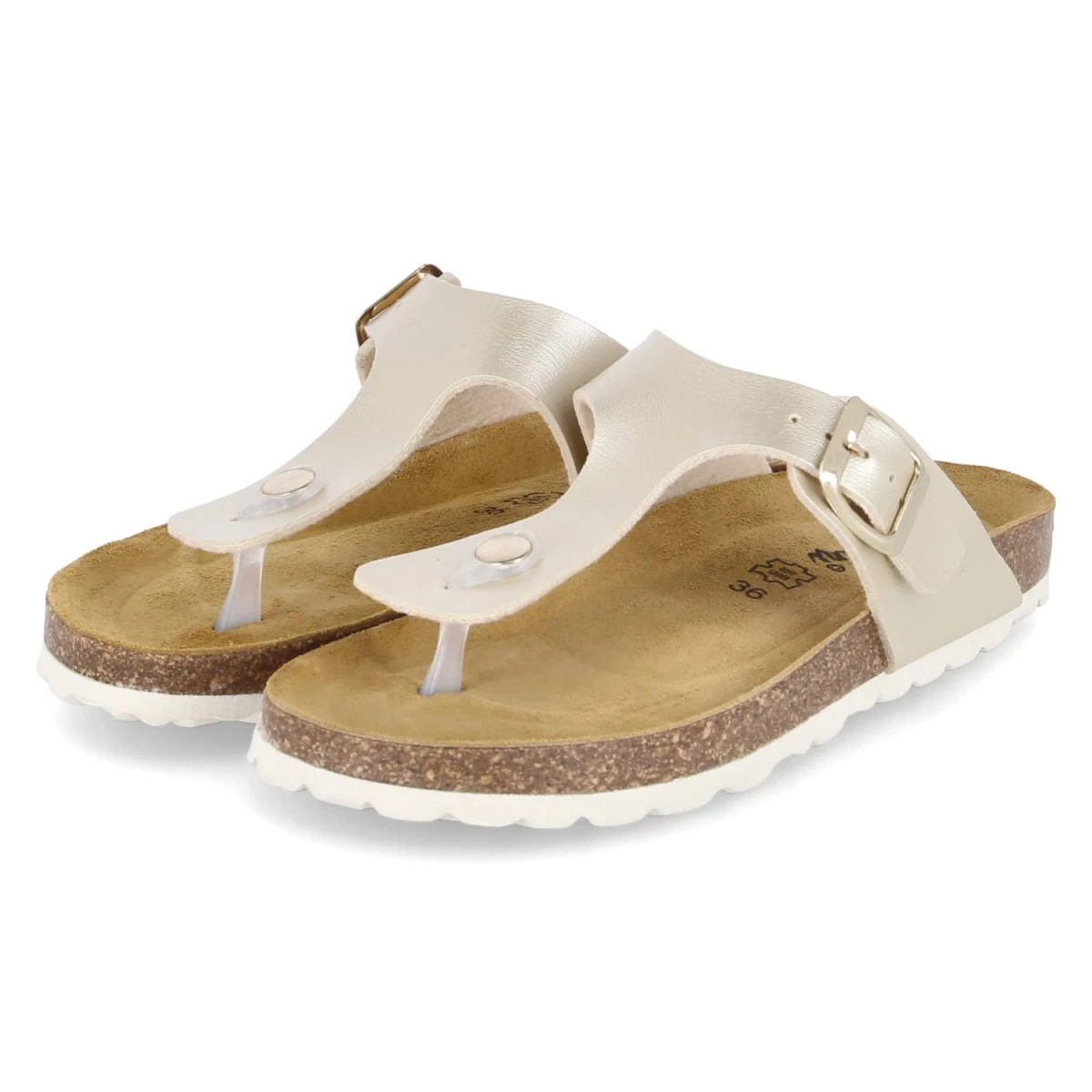 Zehentrenner - beige