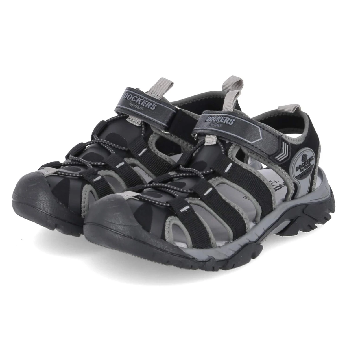 Sandalen - schwarz/grau