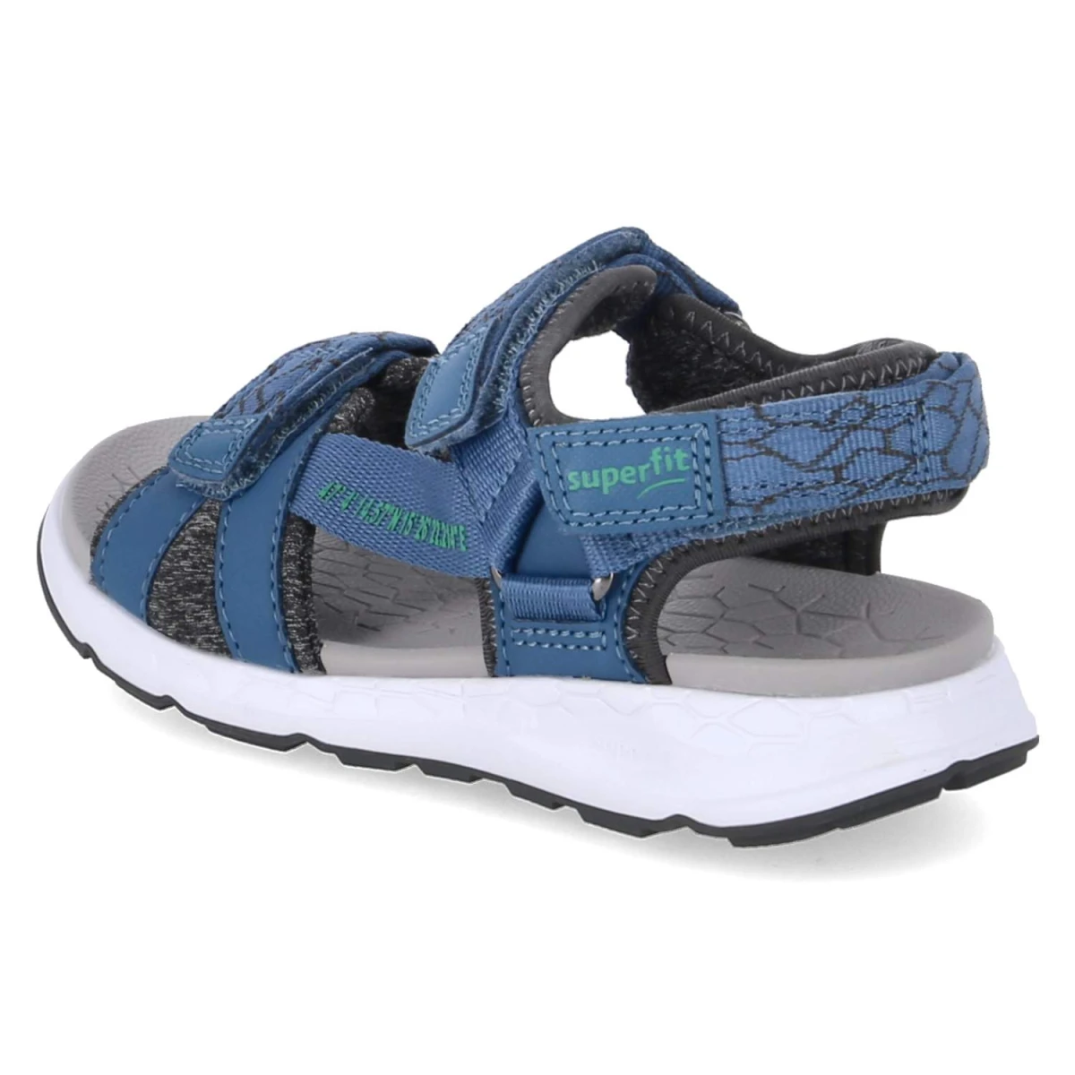 Sandalen CRISS CROS - BLAU/GRÜN