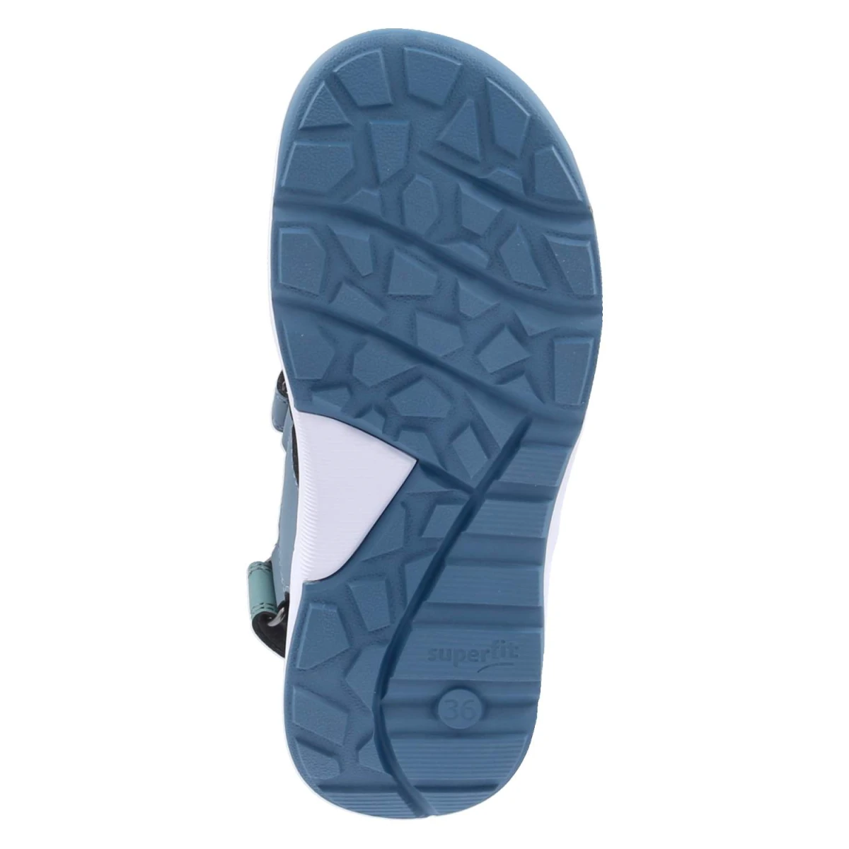Sandalen - BLAU/GELB