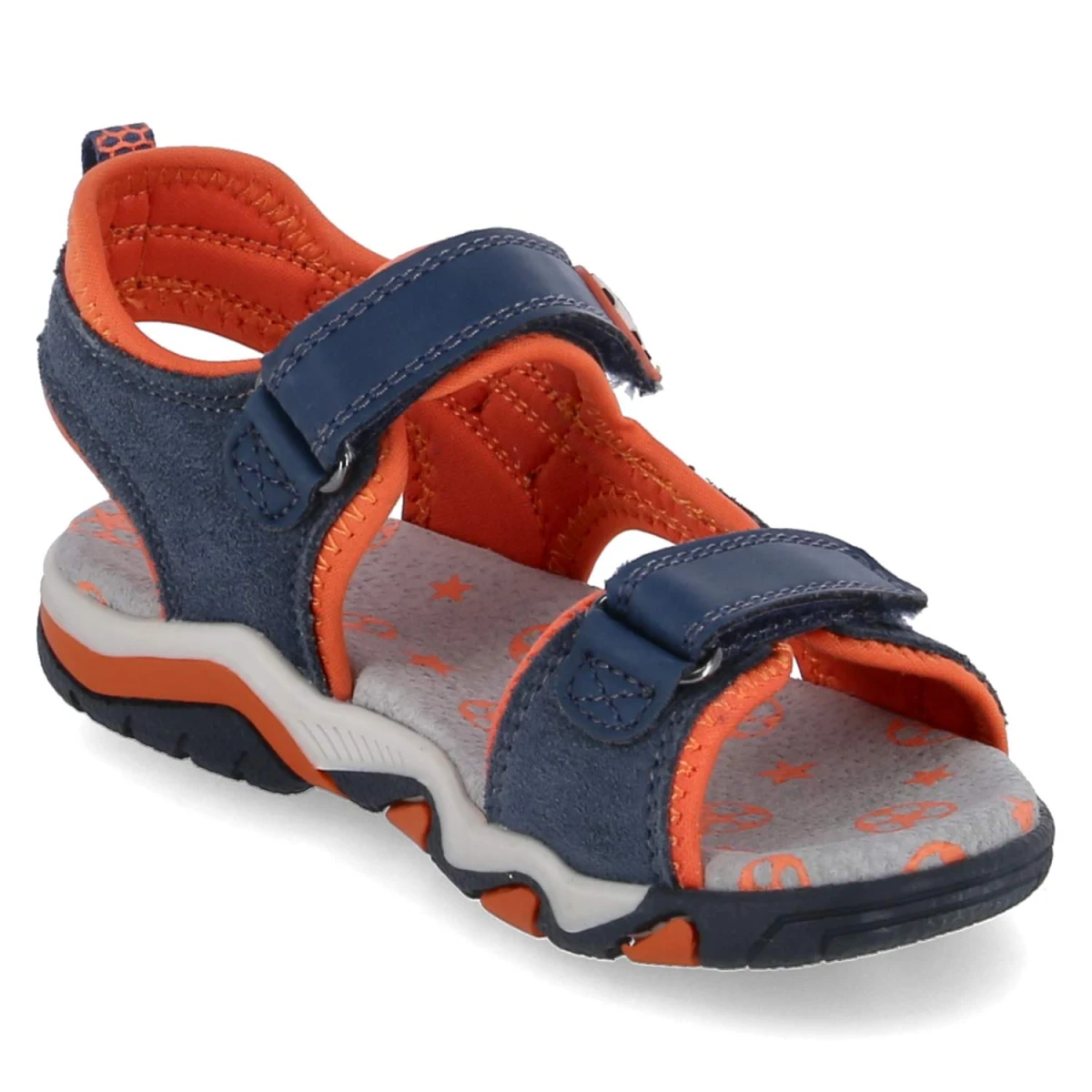 Sandalen BO - navy-orange