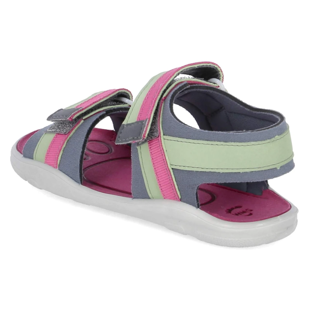 Sandalen SYDNEY - avocado/grau/pink